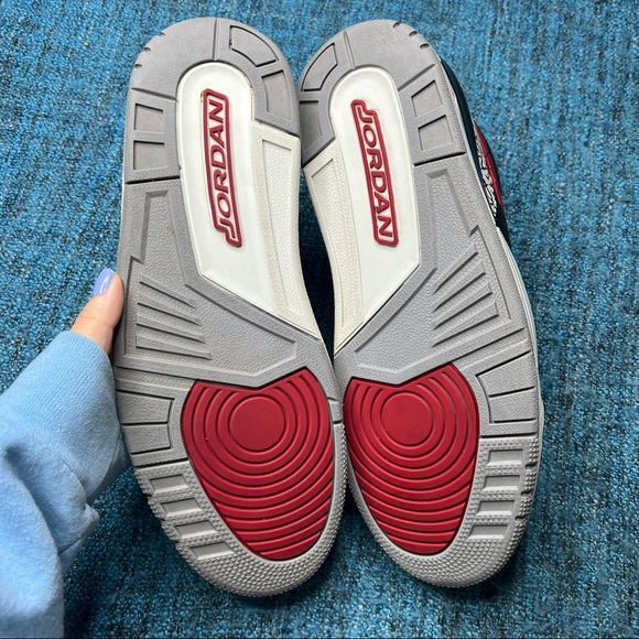 Nike Jordan Legacy 312 Low Sneakers in Bred Cement - Picture 8 of 9